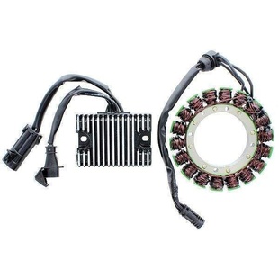 ELECTROSPORT Stator (vinutí) alternátoru HARLEY-DAVIDSON XL SPORTSTER 883/1200 04-06 (3 fázový + regulátor dobíjení ESR857 v sadě)