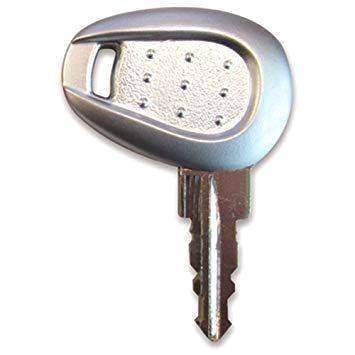 GIVI Z 661GA samostatný klíč k zámku (pro zámek Z 661), stříbrný, polotovar, tloušťka klíče 2, 5 mm