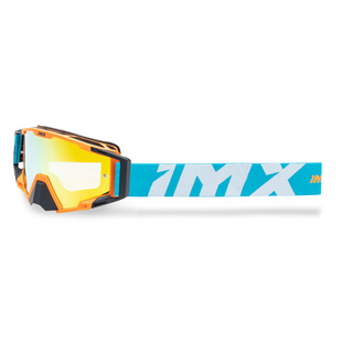 IMX SAND ORANGE MATT/BLUE/WHITE brýle - sklo ORANGE IRIDIUM + CLEAR (2 skla v balení)