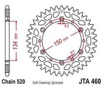 JT JTA460.46 Zadní kolečko (rozeta), 46 zubů, 520