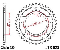 JT JTR823.49 Zadní kolečko (rozeta), 49 zubů, 520
