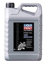 LIQUI MOLY Motorbike Fork Oil 10w Medium - olej do tlumičů pro motocykly - střední 5 l pro SUZUKI SV 650 S rok výroby 2005