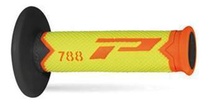 PROGRIP gripy PG788 OFF ROAD (22+25mm, délka 115mm) barva oranžová fluo/žlutá fluo/černá (trojdílné) (788-281)