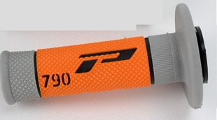 PROGRIP gripy PG790 OFF ROAD (22+25mm, délka 115mm) barva černá/šedá/oranžová (trojdílné) (790-240) (PG790/2)