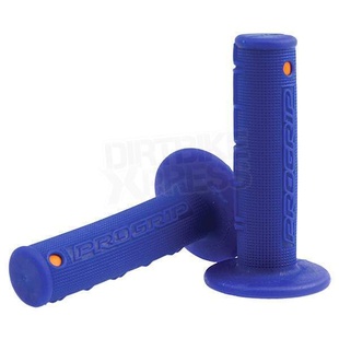 PROGRIP gripy PG799 OFF ROAD (22+25mm, délka 118mm) barva modrá Z oranžováM (dvoudílné) (799-203) (PG799/2)