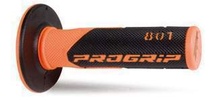 PROGRIP gripy PG801 OFF ROAD (22+25mm, délka 115mm) barva oranžová fluo/černá (dvoudílné) (PG801ORF/BK) (801-296)