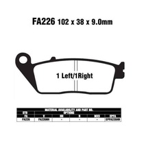 EBC FA226 HH sintrované brzdové destičky pro motorku