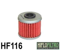 Olejový filtr Hiflo HF116 pro motorku pro HONDA CRF 150 rok výroby 2012