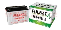 Motobaterie Fulbat 12V, F50-N18L-A, 20Ah, 260A, konvenční 205x90x162, (včetně balení elektrolytu) pro YAMAHA XJR 1300 rok výroby 2011