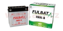 Motobaterie Fulbat 12V, FB9L-B, 9Ah, 130A, konvenční 135x75x139 (včetně balení elektrolytu) pro YAMAHA XJR 1300 rok výroby 2013