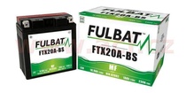 Motobaterie Fulbat 12V, FTX20A-BS, 18Ah, 230A, bezúdržbová MF AGM 150x87x161 (včetně balení elektrolytu) pro BUELL M2 1200 CYCLONE rok výroby 1999