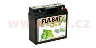 Motobaterie Fulbat 12V, SLA12-18, 18Ah, 260A, bezúdržbová MF AGM 181x76x167, (aktivovaná ve výrobě) pro YAMAHA ATV YFM 600 GRIZZLY 4x4 rok výroby 2001