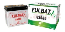 Motobaterie Fulbat 12V, 53030, 30Ah, 300A, pravá konvenční 186x130x171 včetně elektrolitu pro HONDA VTX 1800 rok výroby 2007