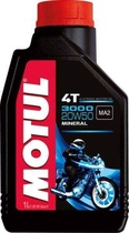 MOTUL 3000 4T 20W50 1 litr, olej pro motorky pro YAMAHA MT-03 660 rok výroby 2012
